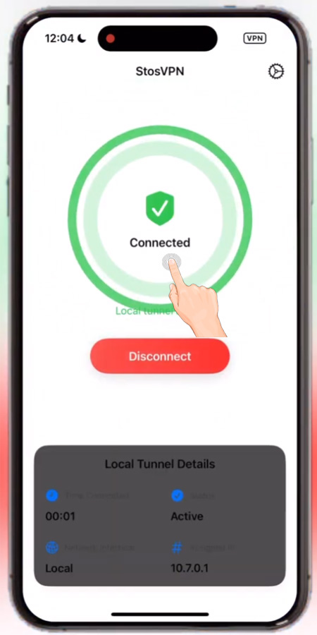 LiveContainer Stos VPN